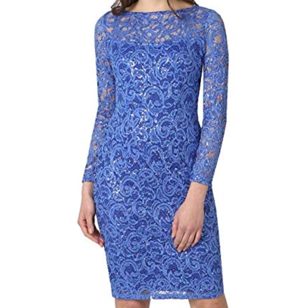 Marina Lace Dress Size 4 - Picture 2 of 5